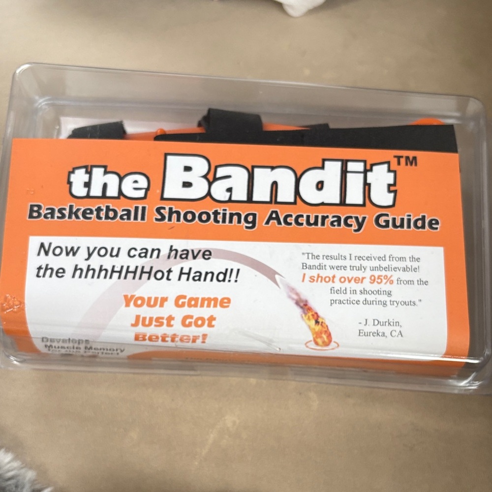 Jump Bandit Basketball Shooting Guide - Orange and Black